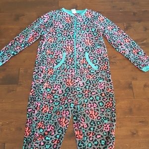 Secret Treasures Womans Leopard Print Onesie